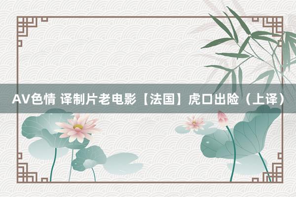 AV色情 译制片老电影【法国】虎口出险（上译）